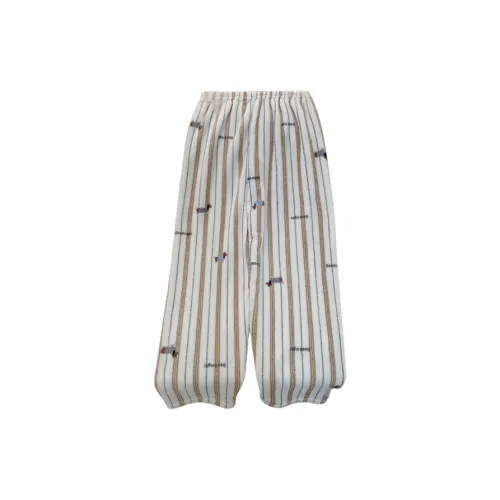 MEIJIAO Полосы Собака Брюки Женские Пижамные штаны