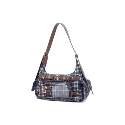 LINLIYOUMAO Сумка через плечо из синтетической кожи женская многоцветная