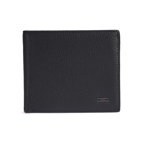 DOUBAOLU Кошелек из коровьей кожи стандартный мужской черный