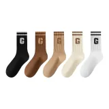 Чёрный + Тёмно-кофейный + Светло-кофейный + Экрю + Белый