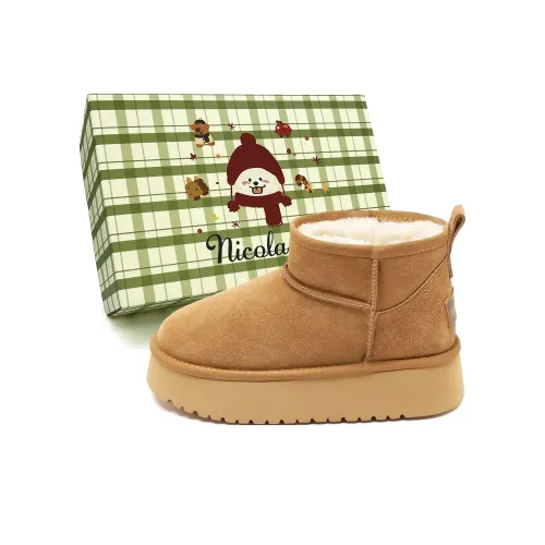 Nicolas.Li . Короткие сноубутсы женские