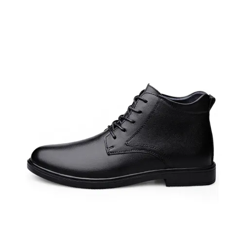 JHCZC Колено Высокая Мартин Ботинок Мужской