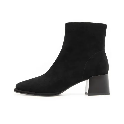 FED Ботильоны Высота каблука 5 см Женские Черные