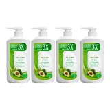 Австралия Прозрачный Классический Освежающий Тело Уход (Эссенция Ореха Ши и Мяты) 750 мл × 4 Бутылки