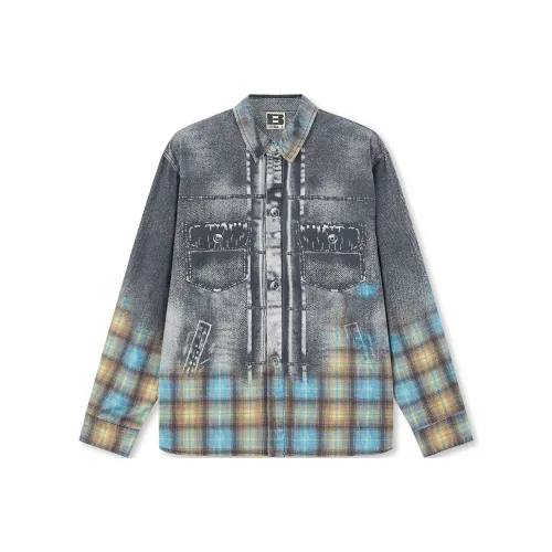 Бейсик без швов Унисекс Рубашки