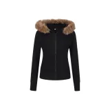 Черный с флисовой подкладкой