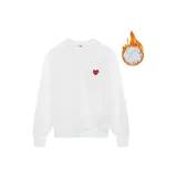 Белый с флисовой подкладкой