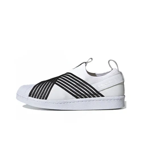 Adidas Originals Superstar SlipOn Low Топ Скейтборд Кроссовки Женские Черные