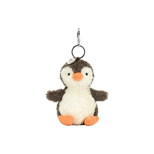 JELLYCAT Arctic and Antarctic Плюшевый пингвин с арахисовым дизайном подвеска длина тела 11 см