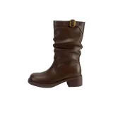 Коричневый с флисовой подкладкой