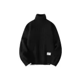 Черный с флисовой подкладкой и утолщением