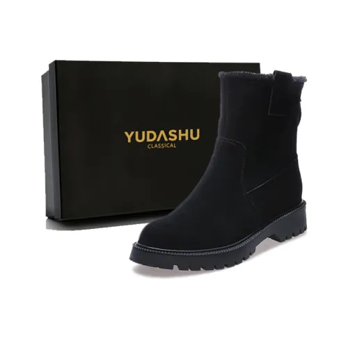 YUDASHU Ботильоны Черный флис Подкладка Женские