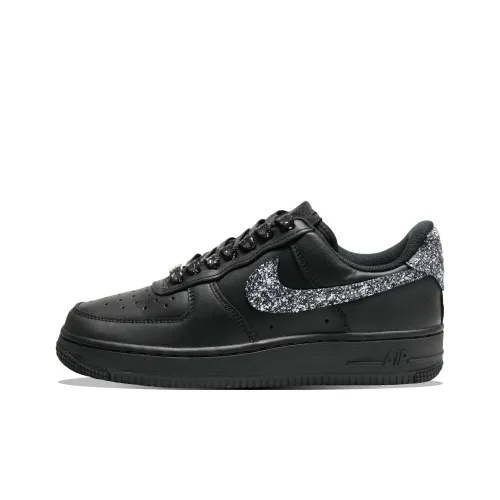 Nike Air Force 1 Скейтборд Кроссовки Низкие Черные Унисекс