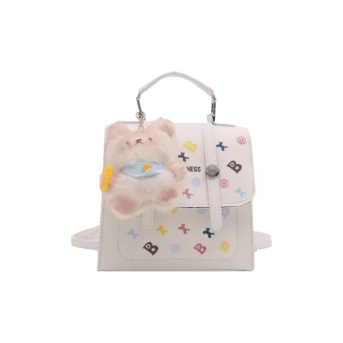 MOM'S HELPER ПУ (полиуретан) Рюкзак Стандартный Женские Белый