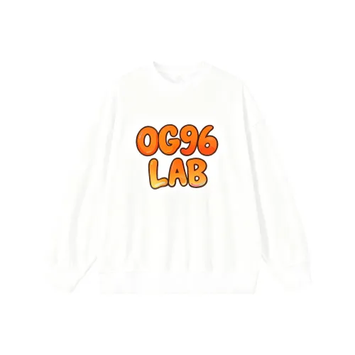 OG96 LAB Белый Унисекс T-рубашки