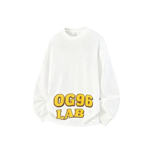 OG96 LAB Белый Унисекс T-рубашки