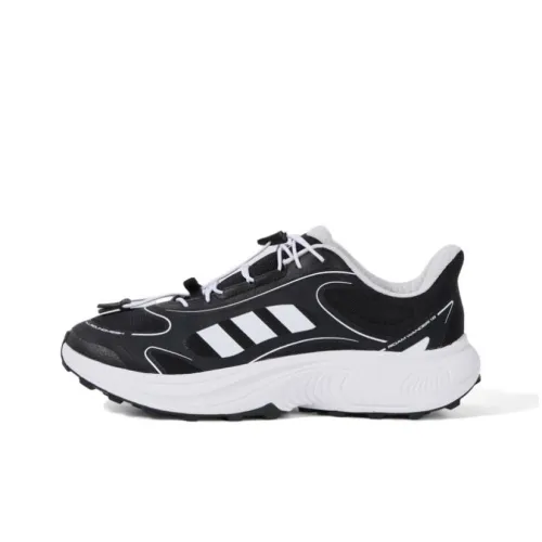Adidas ROAM WANDER Амортизация Устойчивый к истиранию Дышащие Беговые кроссовки Мужские Черный Белый