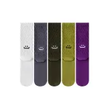 5 пачек (Белый + Темно-серый + Армейский зеленый + Зеленый + Фиолетовый)