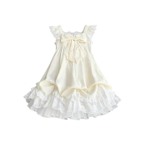 GOSO Цветочная почка Платье Женское Короткое с короткими рукавами Платья