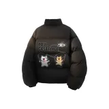 Black (Утолщенный хлопковый пуховик)