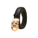 Топ Крупнозернистая текстура Коровья кожа + H Застежка с камнями