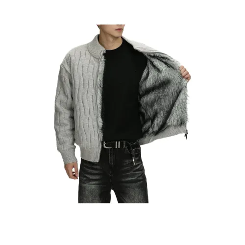 HOKLV Темно-серый унисекс трикотаж