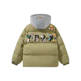 Оливковый зеленый [Серый капюшон]