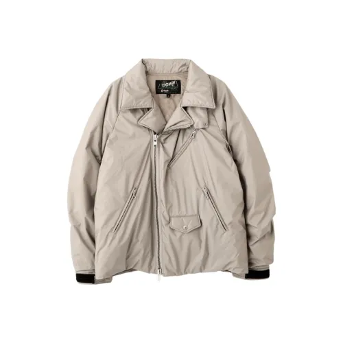 NANGA x Schott N.Y.C. Schott N.Y.C. Co TITLED Fw25 Мужской пуховик