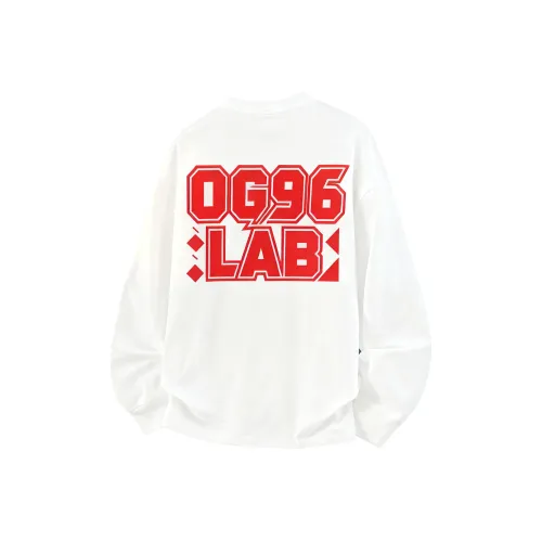 OG96 LAB Белый Унисекс T-рубашки