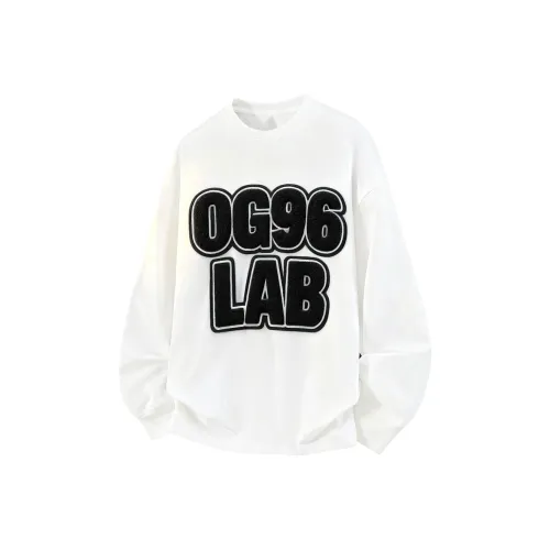 OG96 LAB Белый Унисекс T-рубашки