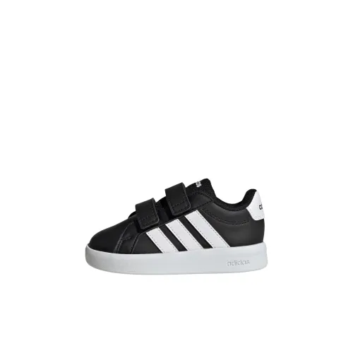 Adidas GRAND COURT Low Топ Обувь для малышей Черный Infant and Toddler