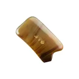 Желтая сумка-полумесяц, четырехсторонняя доска, длина (размер в длину) 10 см, ширина корпуса 6 см, толщина 0,6-0,7 см