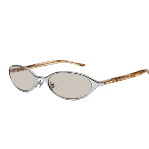 GENTLE MONSTER OVAL SUNGLASSES Женские Серебряные
