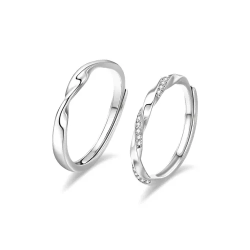 PZA 999 Fine Серебряный Кольца Унисекс