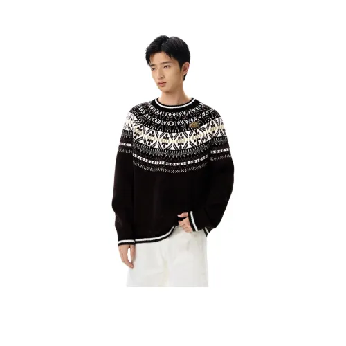 PIXEL CAKE Темно-коричневый Унисекс Трикотаж