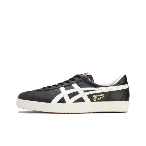 Onitsuka Tiger VICKKA противоскользящие устойчивые к истиранию низкие кеды для скейтбординга унисекс черные