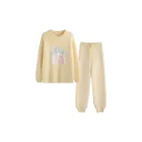 Желтый, пуговицы, дом (половина бархат)