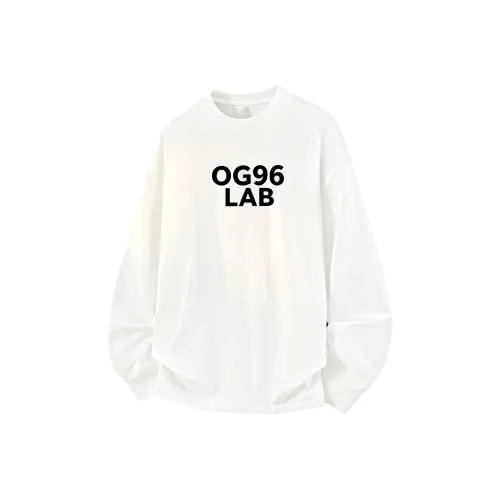 OG96 LAB Белый Унисекс T-рубашки