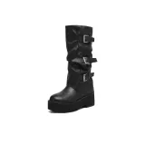 Черный с флисовой подкладкой