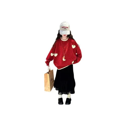 TIANMIAOMIAO Красный KIDS Свитера