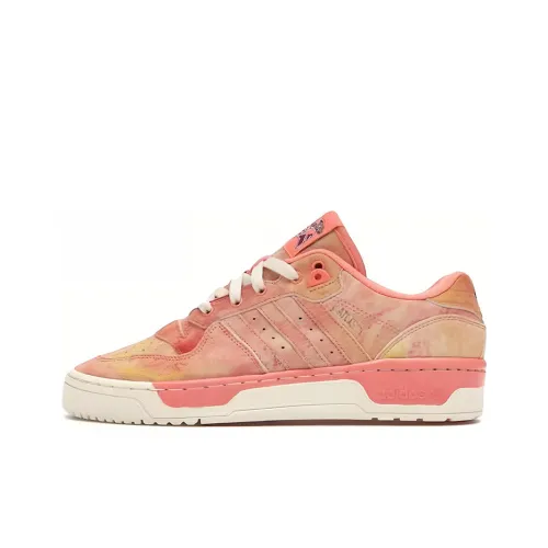 Adidas Originals Lo Амортизация Износостойкие Низкие Кроссовки для Скейтбординга Унисекс Розовые