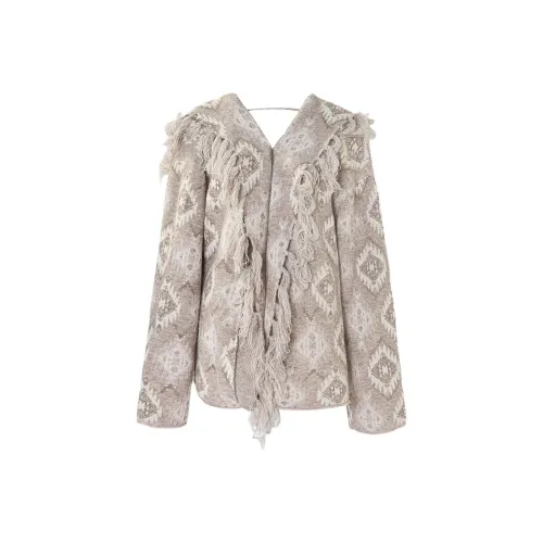 CELLO SONATA Серый Кофейный Женские Свитера