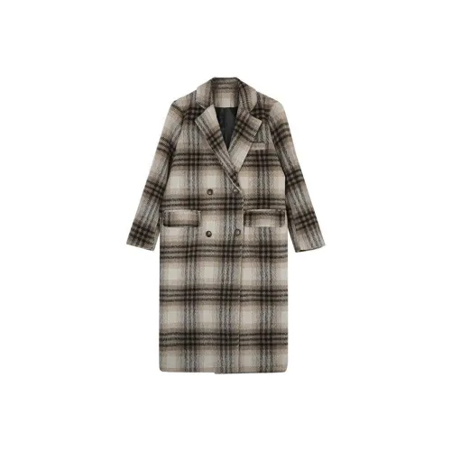 STGX Клетчатый Женский Пальто