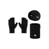 Перчатки с полупальцами + Наушники с меховыми капюшонами + Шарф