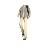 Желтый грязь [Тонкая версия, расклешенный, эластичный, улучшенный]