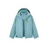 Горчичный синий [3-в-1 флис подкладка]