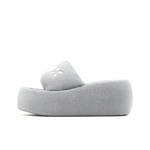 TRAPAR WAVES Пушистые тапочки Женские