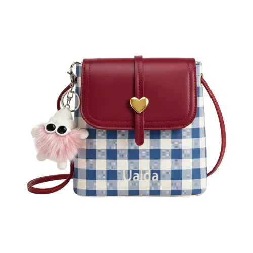 Juju Jimmy ПУ (полиуретан) Сумка через плечо Стандартная Женская Синяя Белая Розовая