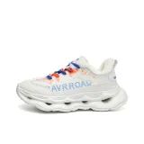 Белый, оранжевый, утеплённая обувь