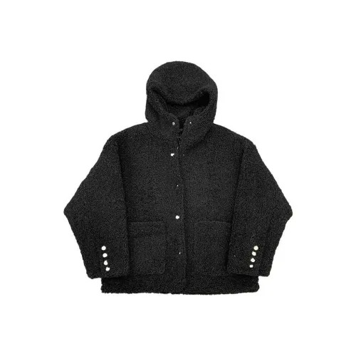 Langqing Velvet Feel Пальто Женское